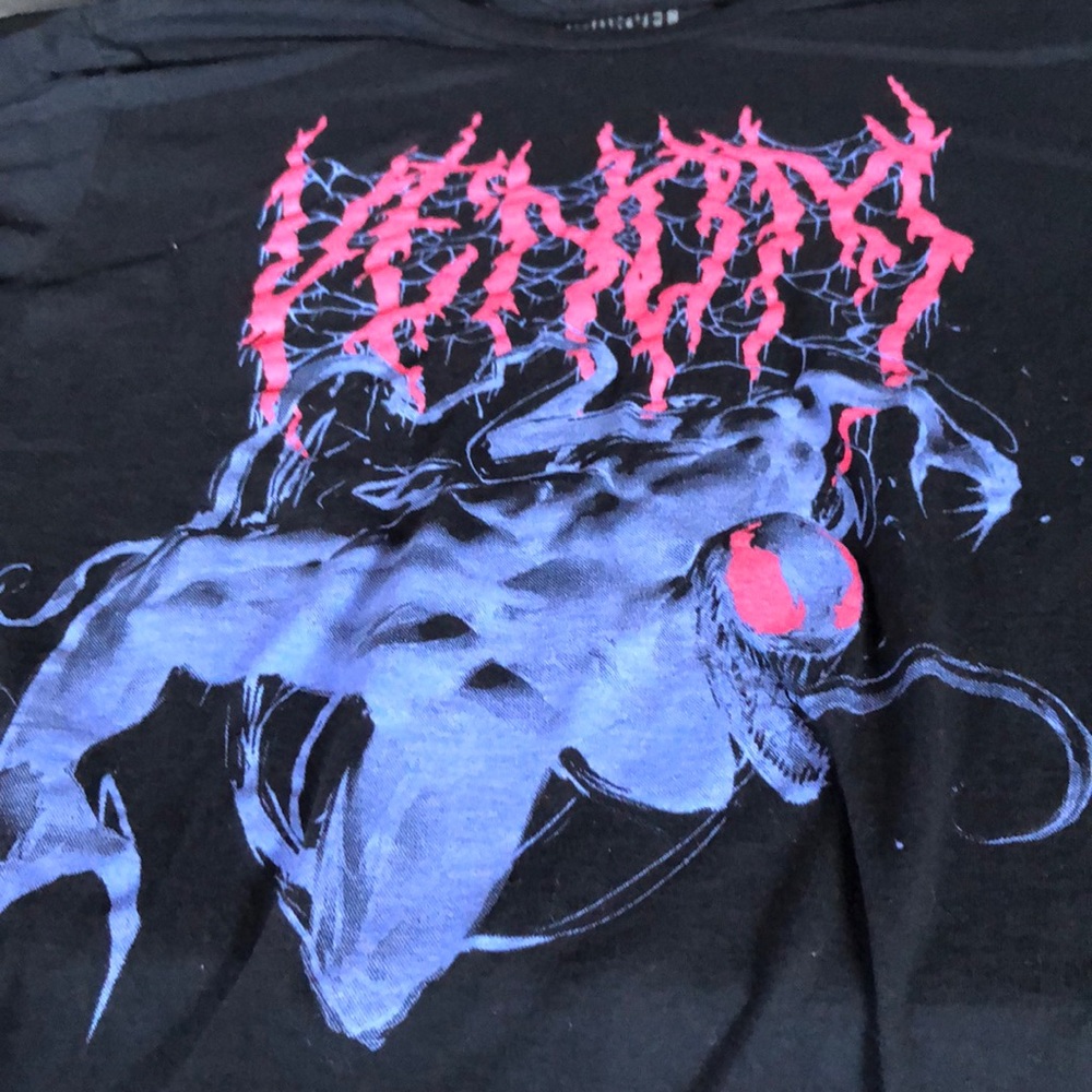 Men’s Large Black Marvel Venom T